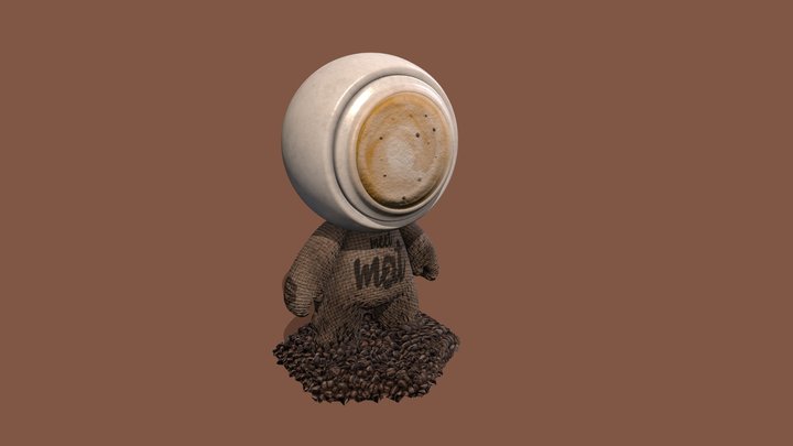Meet Mat 2 - The Coffee Mate 3D Model