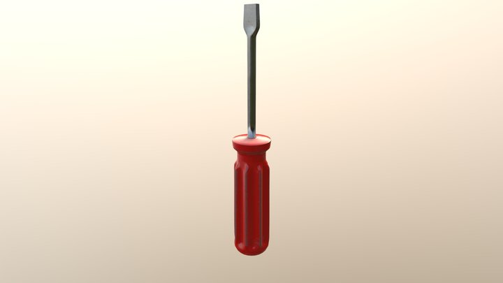 Screwdriver 3D Model