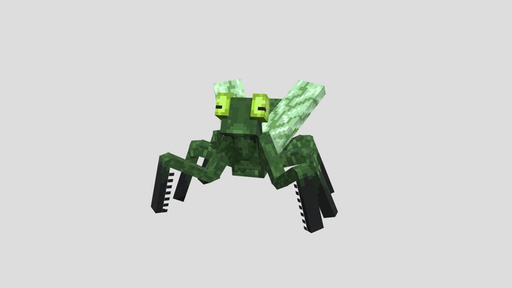 Mantis Minecraft mob 3D Model