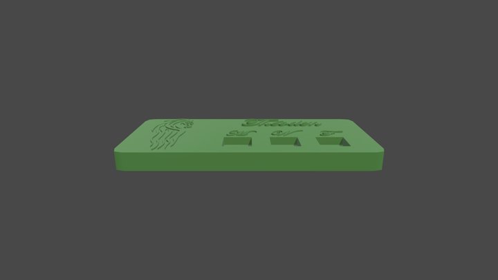 Rohan Théoden Dice Stat Tracker - MESBG 3D Model