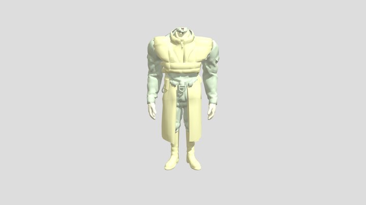 Upgraded tv titan body 3D Model
