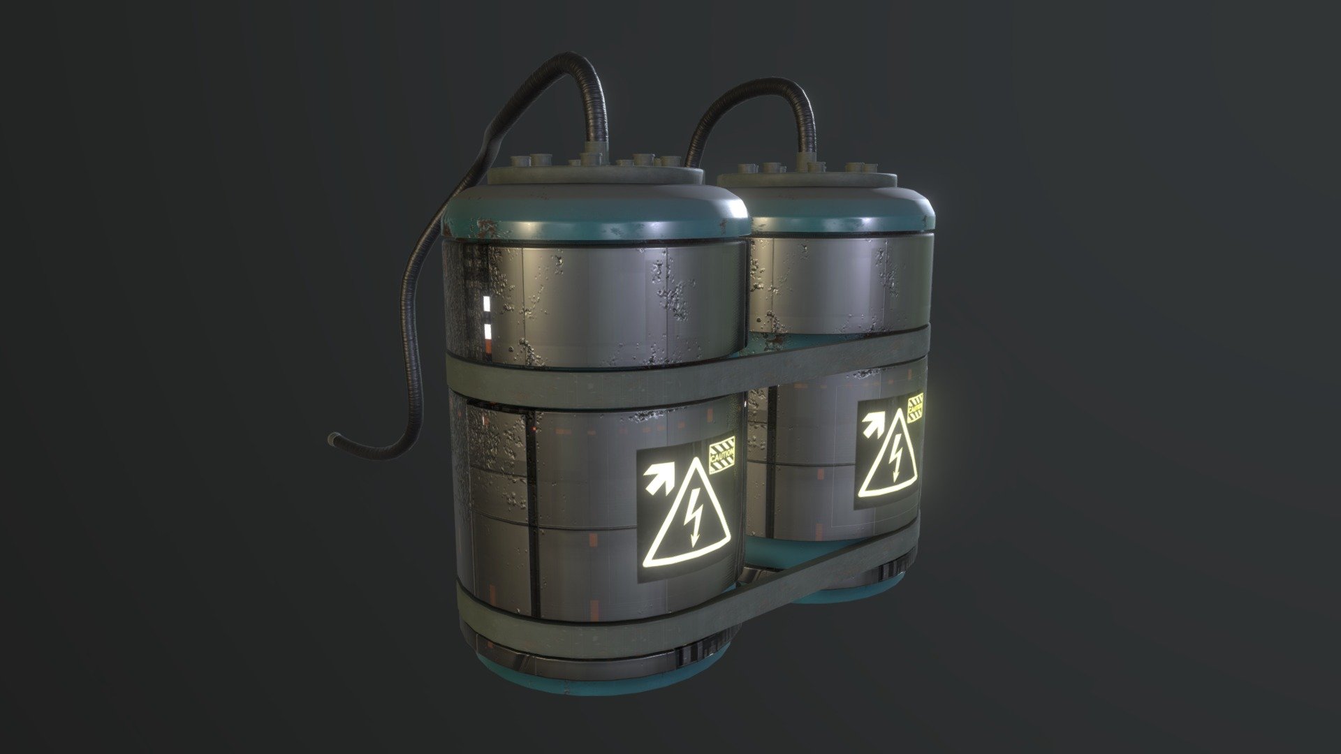 Some kind of energy barrel-thingy