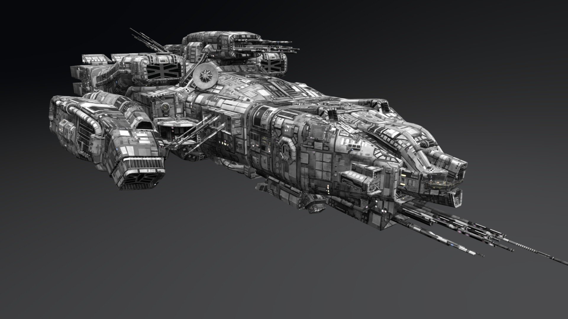 USCSS Haldin - Download Free 3D model by MattFiler [69d7d2c] - Sketchfab