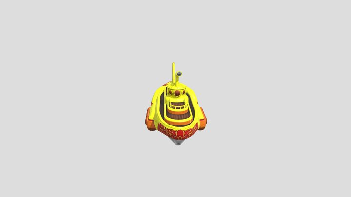 Yellow Submarine – Modèle 3D gratuit STL