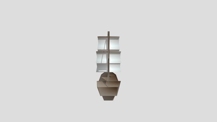 Intro Ship 3D Model