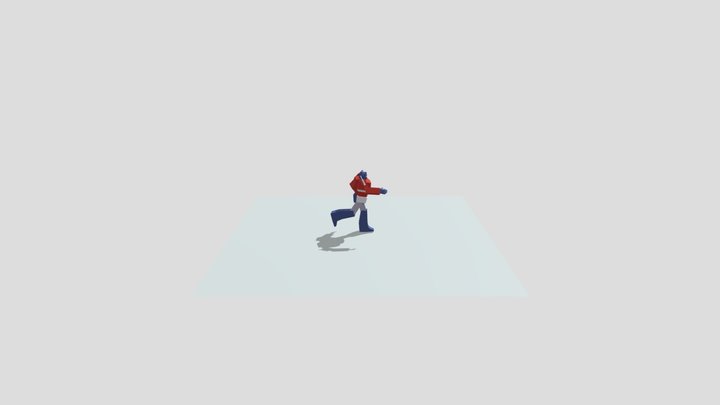 Optimus Prime/ Low Poly 3D Model