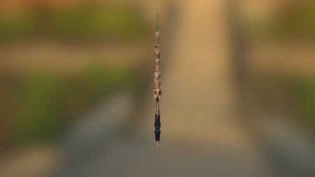 Sword_Medium-Level LOD 3D Model