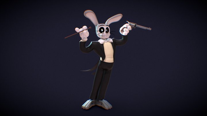 Ridley Rabbit 3D Model