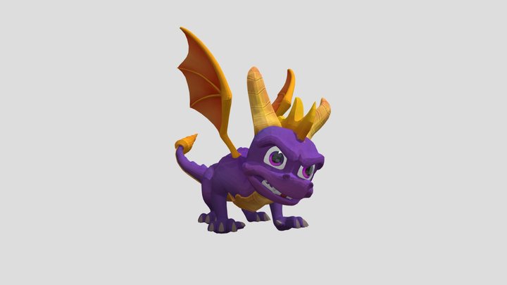 Spyro The Dragon reignited 3D Model