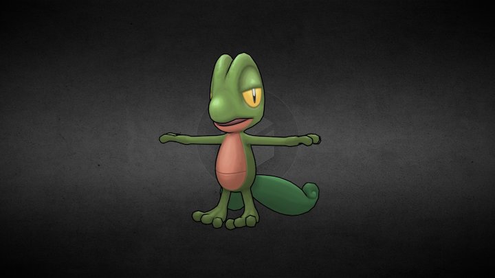 Treekco - Handpainting 3D Model