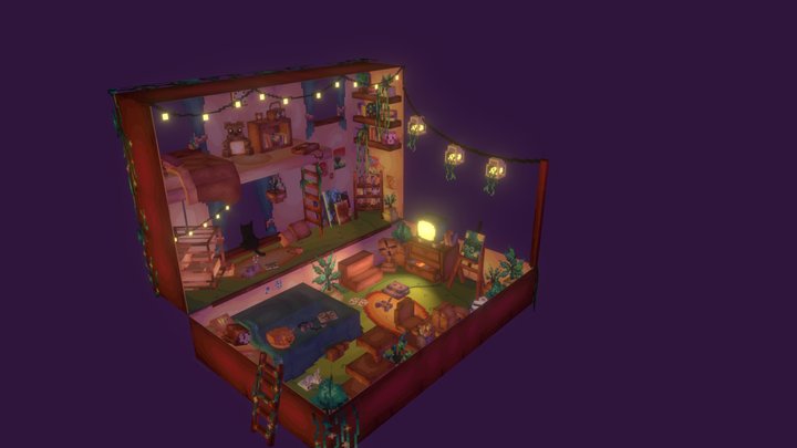 Room-Box 3D Model