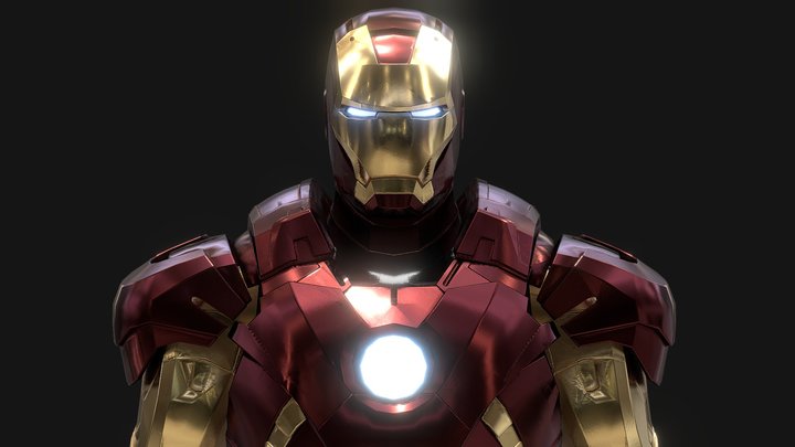 Iron Man 3D Model