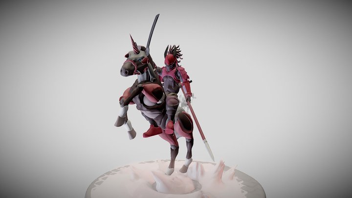 重装Ω  ローポリ 3D Model