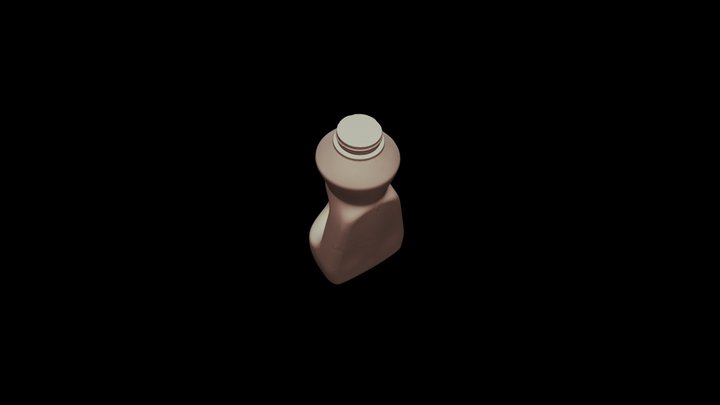 Large Bottle Scan 3D Model