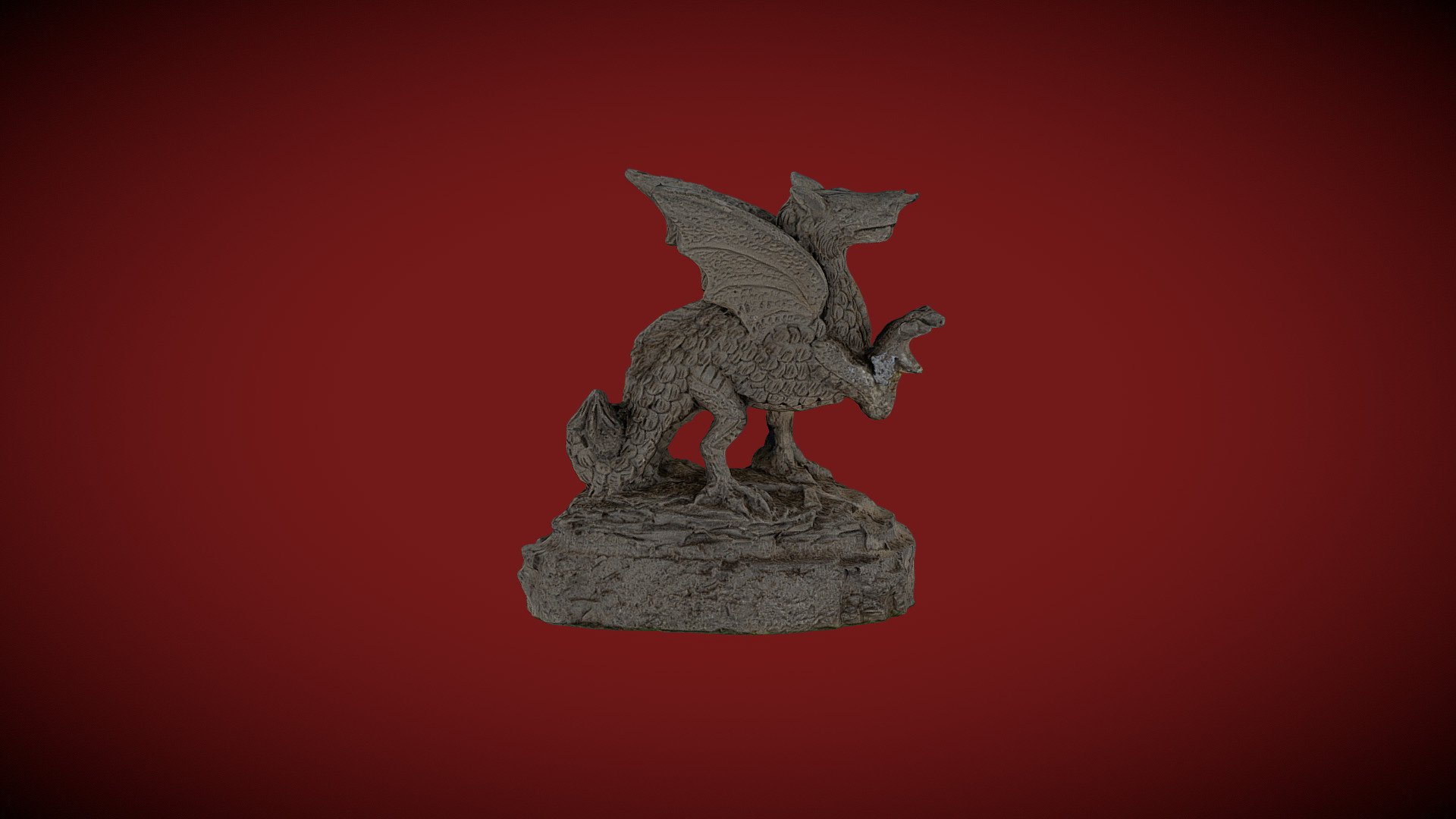 Clay Welsh Dragon