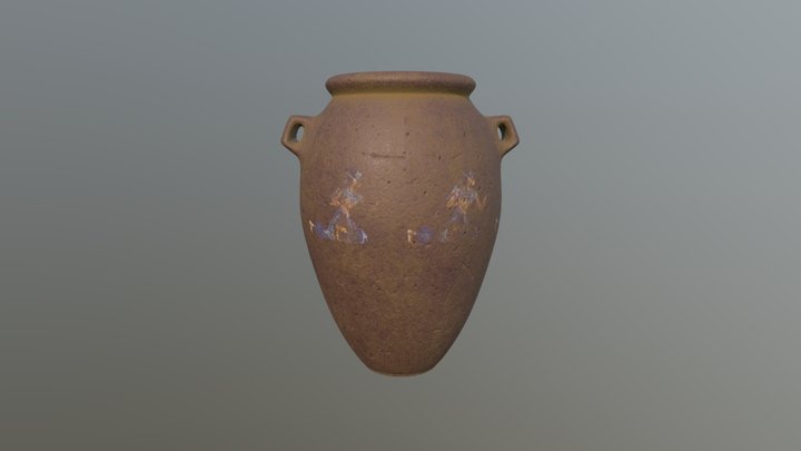 Ancient Egyption Pottery 3D Model