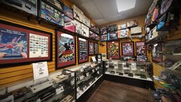 Photogrammetry scan of the Game Over videogame museum by Austin Beaulier