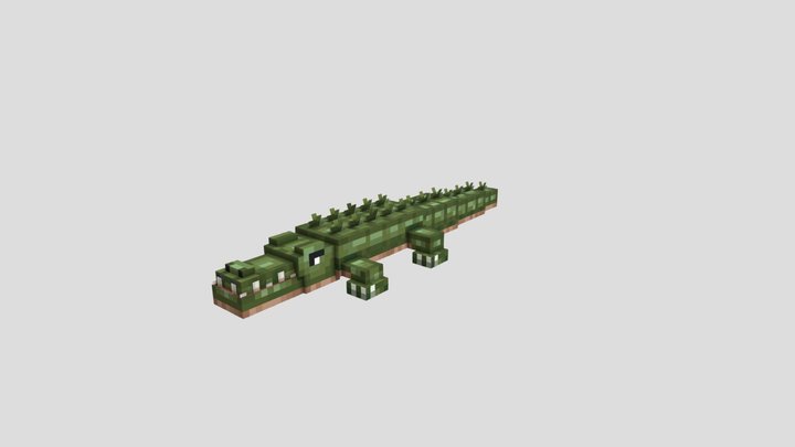 Crocodile 3D Model