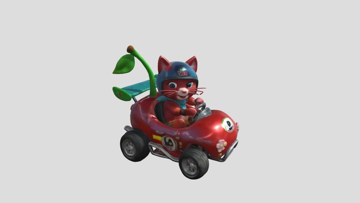 Bine Bint Cherry(Cherry Cat) – Modèle 3D gratuit STL