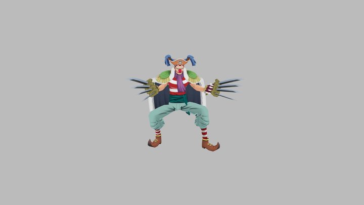 BUGGY (ONE PEACE) 3D Model