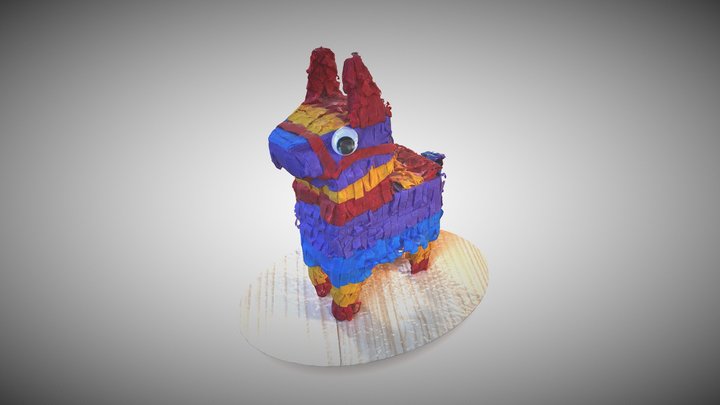 Small Piñata 3D Model