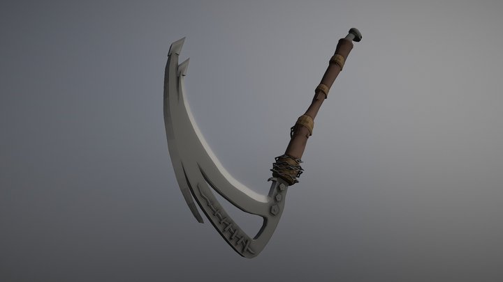 Fantasy Sword 3D Model