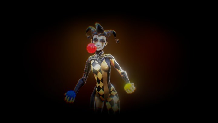 The Juggler 3D Model