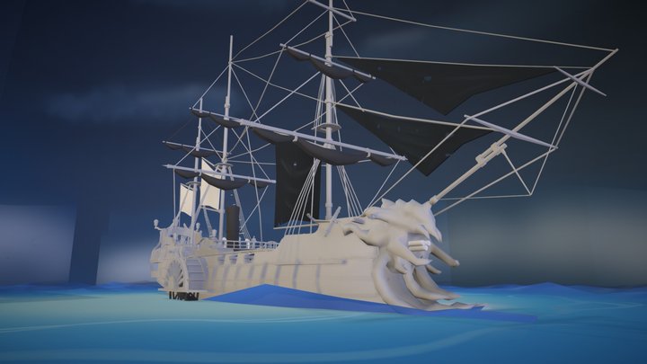 Ghost Dreadnaught. 3D Model