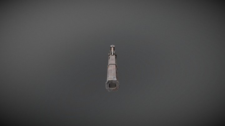 Animated Blunderbuss 3D Model