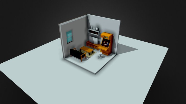 Bookandgame2 3D Model