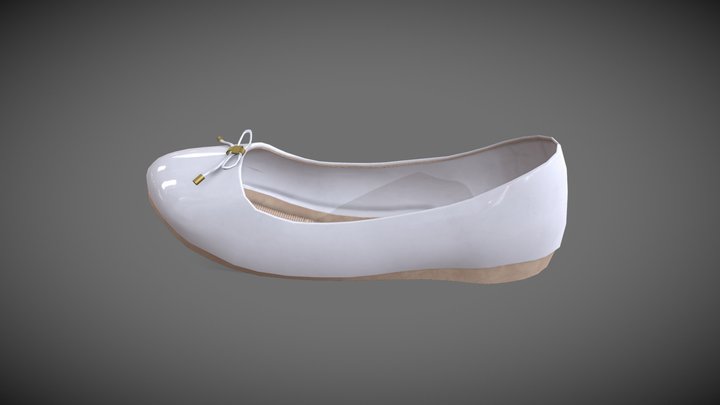 Doll Shoes 3D Model