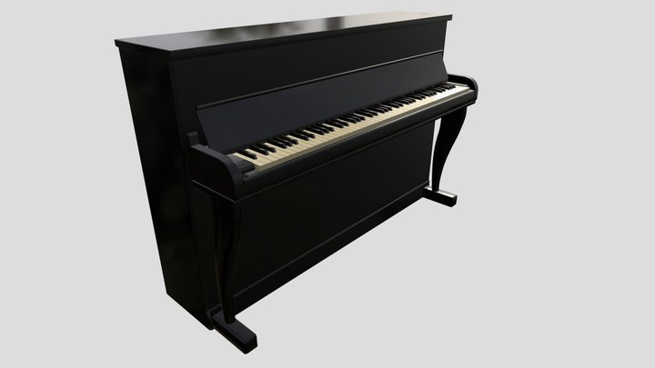 Piano 3D Model