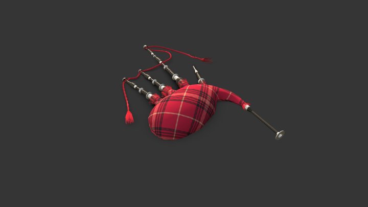 Cornemuse 3D Model