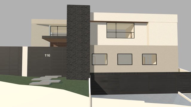 Casa Bracamontes 3D Model