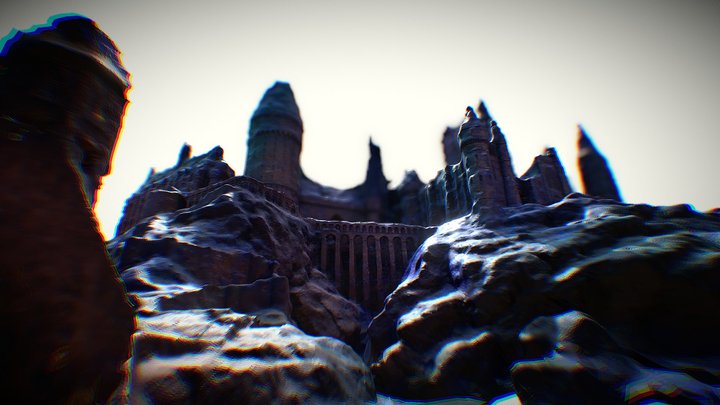 Hogwarts Photoscan 3D Model