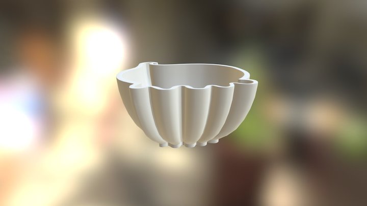 mosh character bowl 3D Model