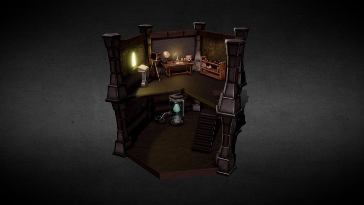 Magical Room 3D Model