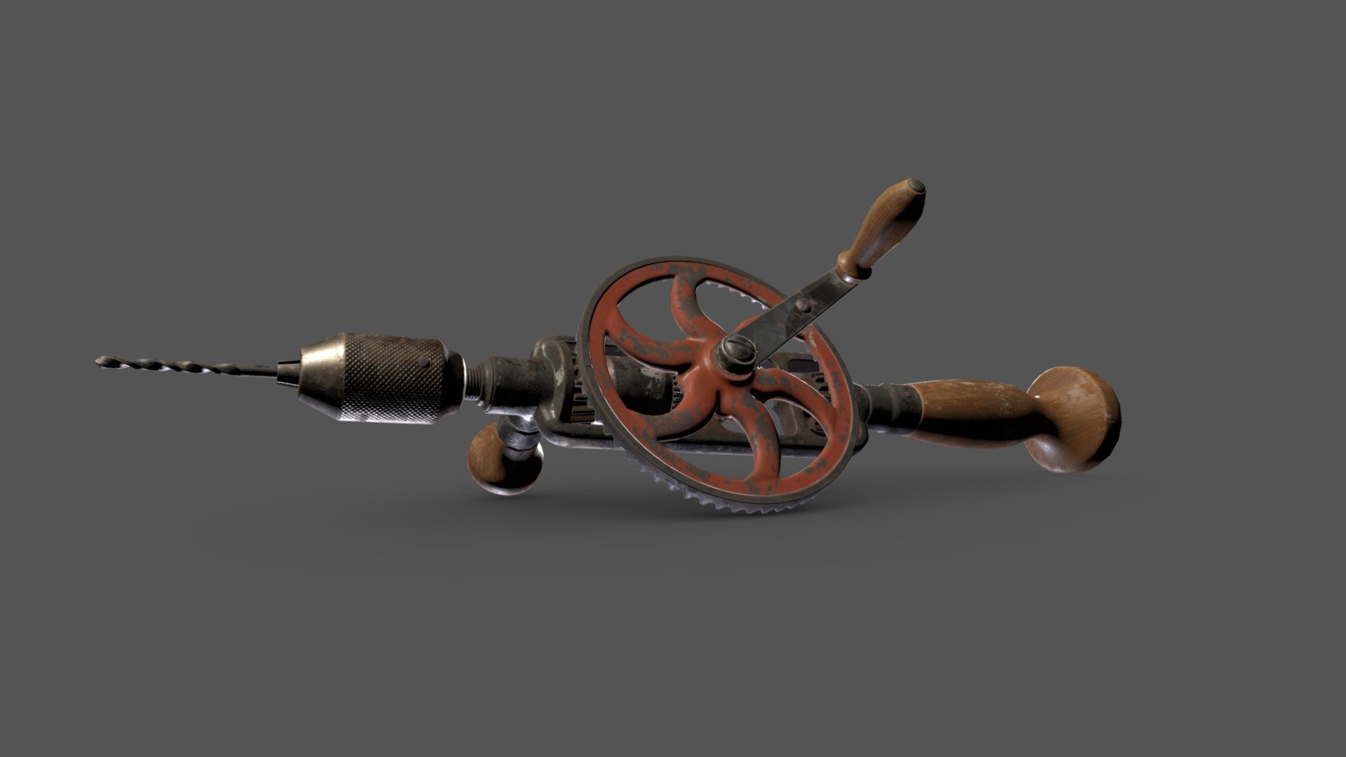 GAP Assignment 1: Hand Drill - 3D model by Emma_VdW [69e5da5] - Sketchfab