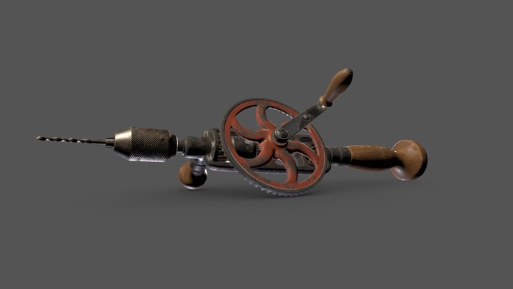 GAP Assignment 1: Hand Drill 3D Model
