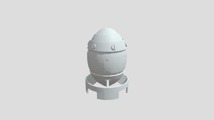 Mini Nuke 3D Model