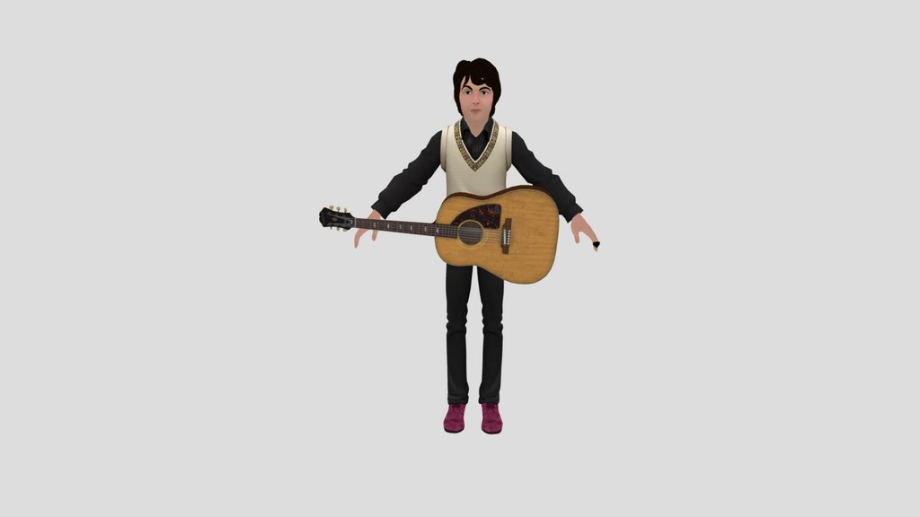 Paul McCartney Playing Her Majesty