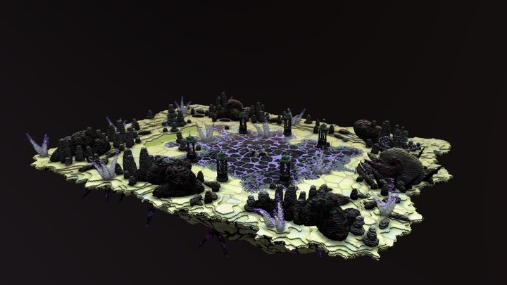 End of the Altar 3D Model