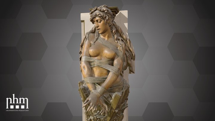 Figure embodying "Actinolite" – Gratis 3D-model STL