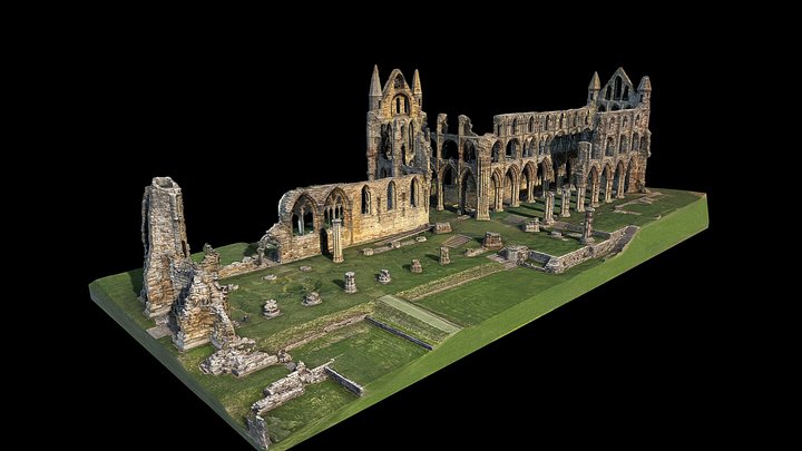 Whitby Abbey 3D Model