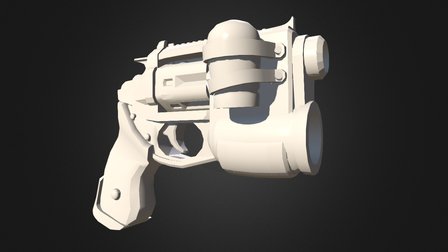 Grenade Revolver 3D Model