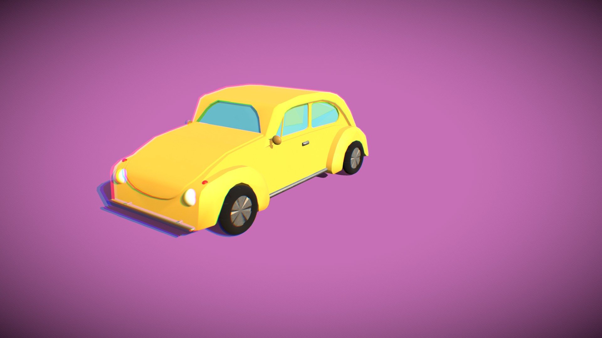 Fusca Low Poly - Download Free 3D model by tacila_girardi [69eb6bc ...