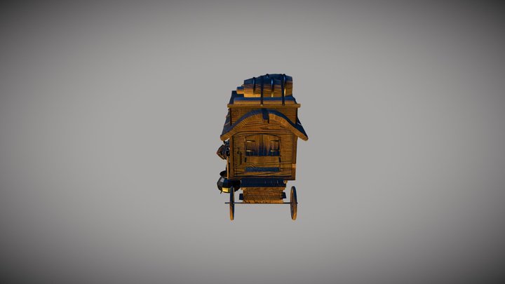 Carts Game Ready 3D Model