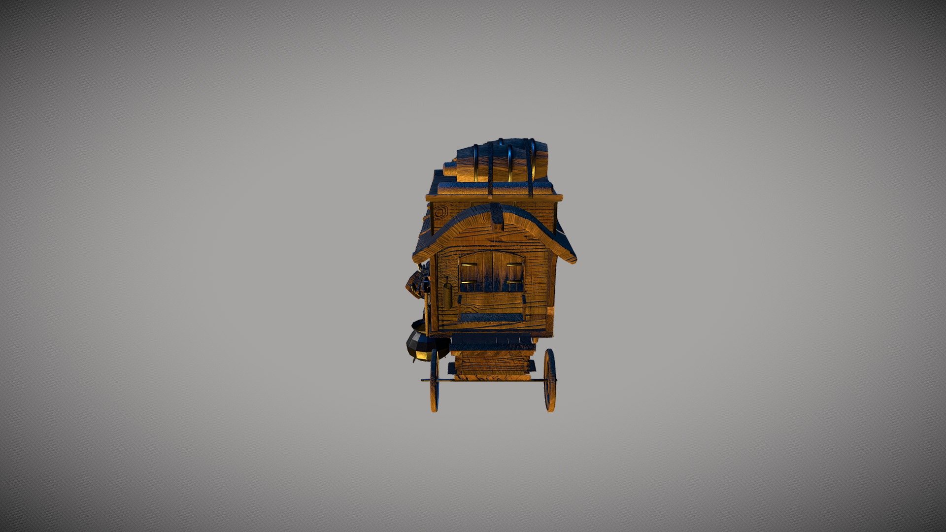 Carts Game Ready 3D model by MatthysBesnier [69eb8e5] Sketchfab