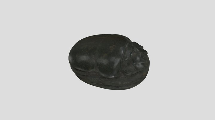 Scarab Amulet 3D Model