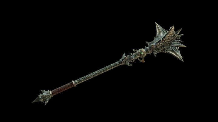 Mace of Molag Bal 3D Model